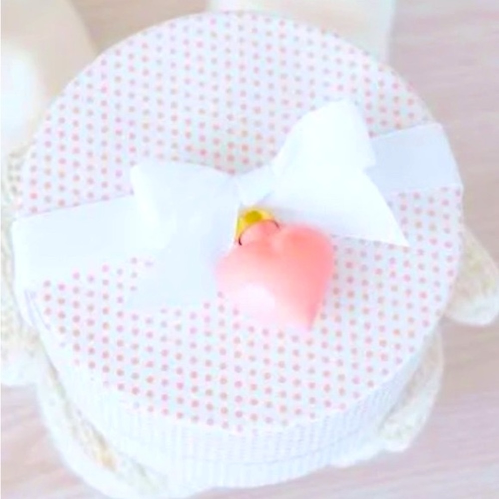 Sugar Paper x Target Valentine Pink Heart White Stars Polka Dot Glass NWT